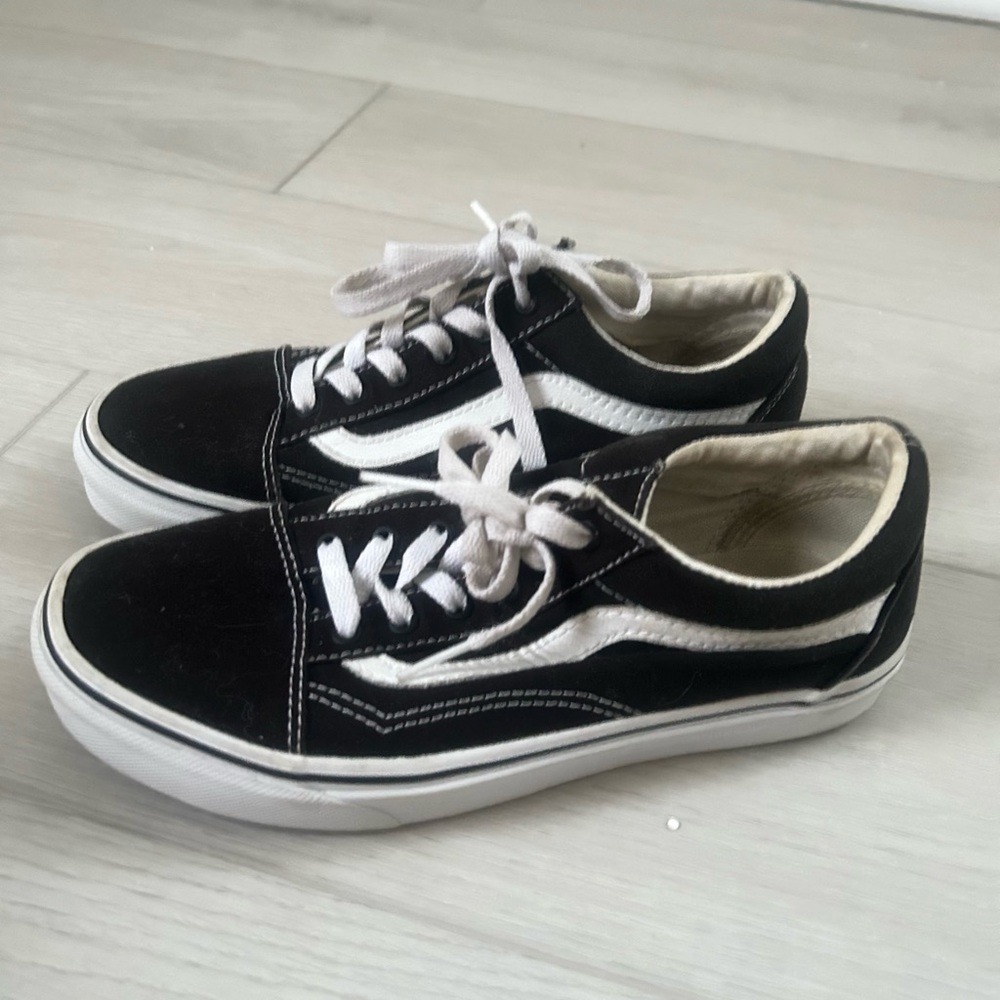 Vans Black and White Women's Sneakers
